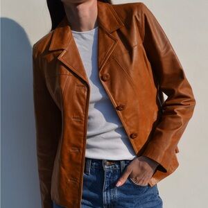 Wilson Women's Brown Leather Jacket